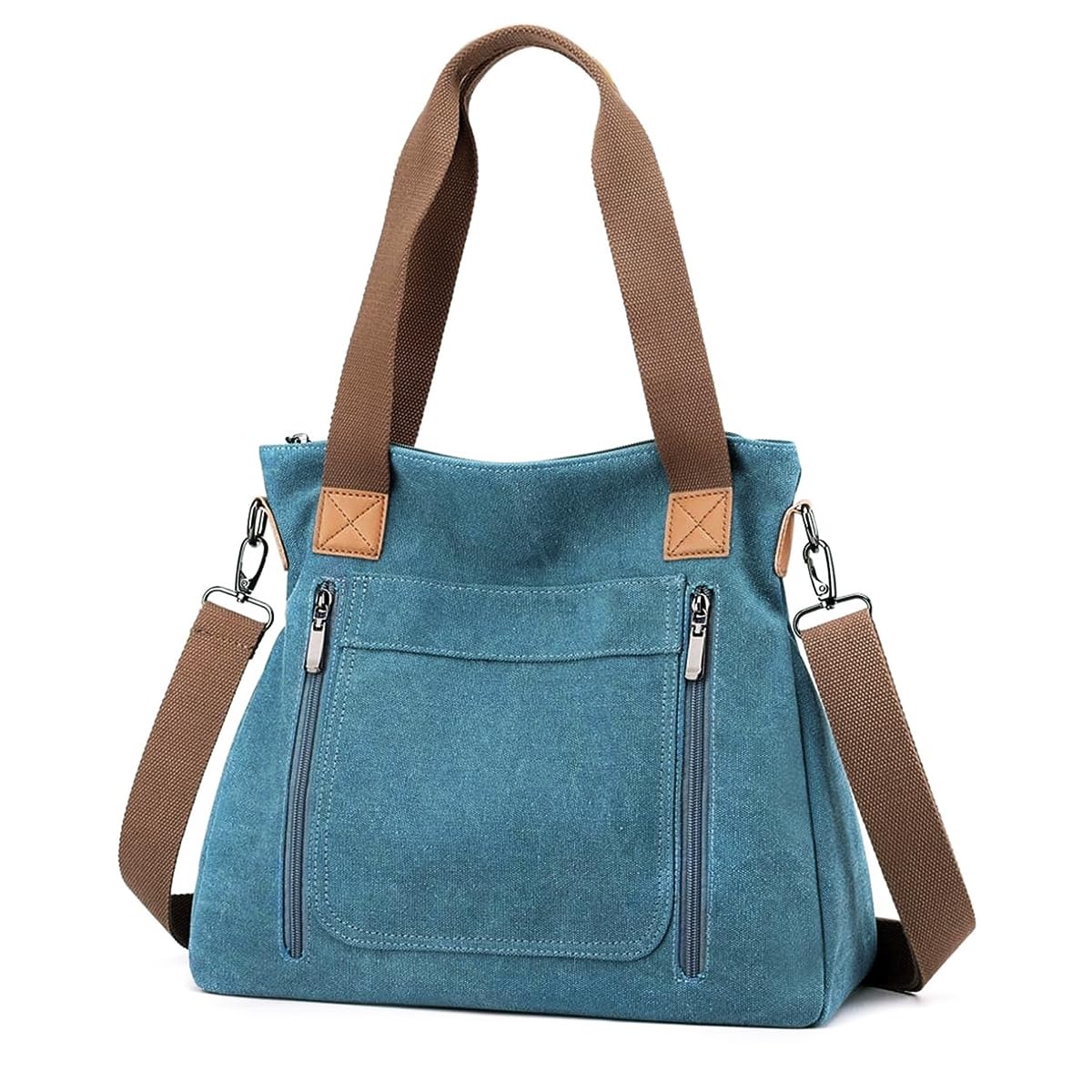PALAY Handbags for Women Canvas Tote Bag Large Capacity Hobo Bags for Women Girls with Detachable Shoulder Strap PALAY Handbags for Women Canvas Tote Bag Large Capacity Hobo Bags for Women Girls with Detachable Shoulder Strap